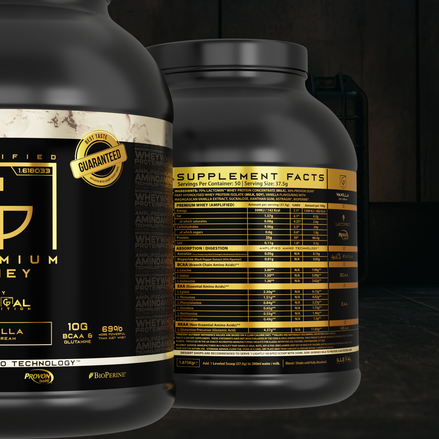 Premium Whey Protein (Amplified)
