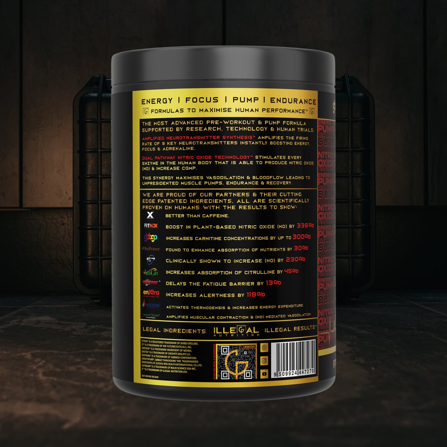 Premium Pre-Workout V2 X™ (Stim + Pump)