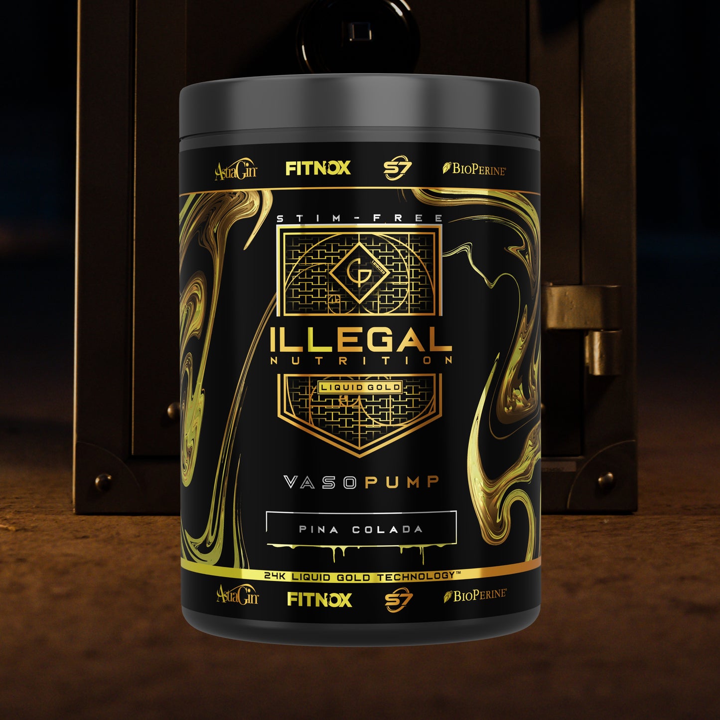 Liquid Gold VasoPump (Stim-Free)