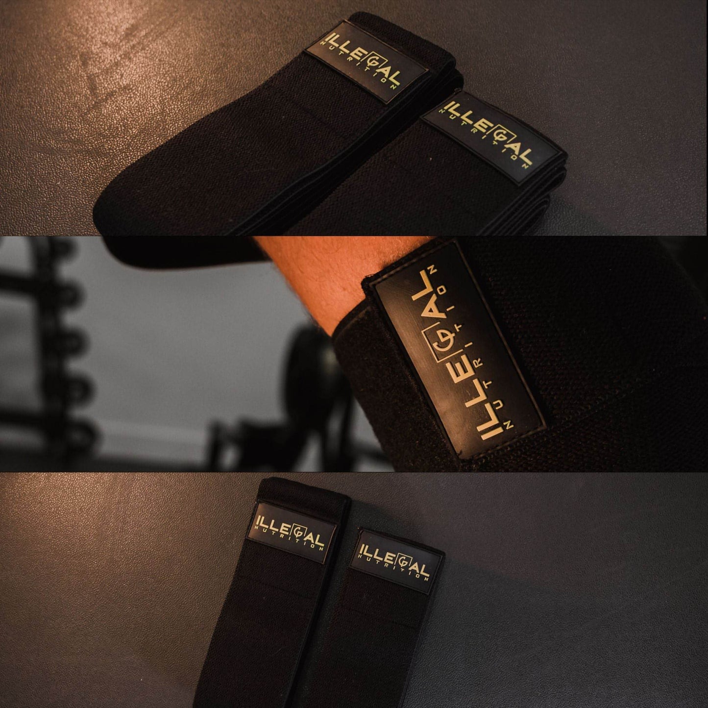 Premium Knee Wraps (2M Heavy Duty)