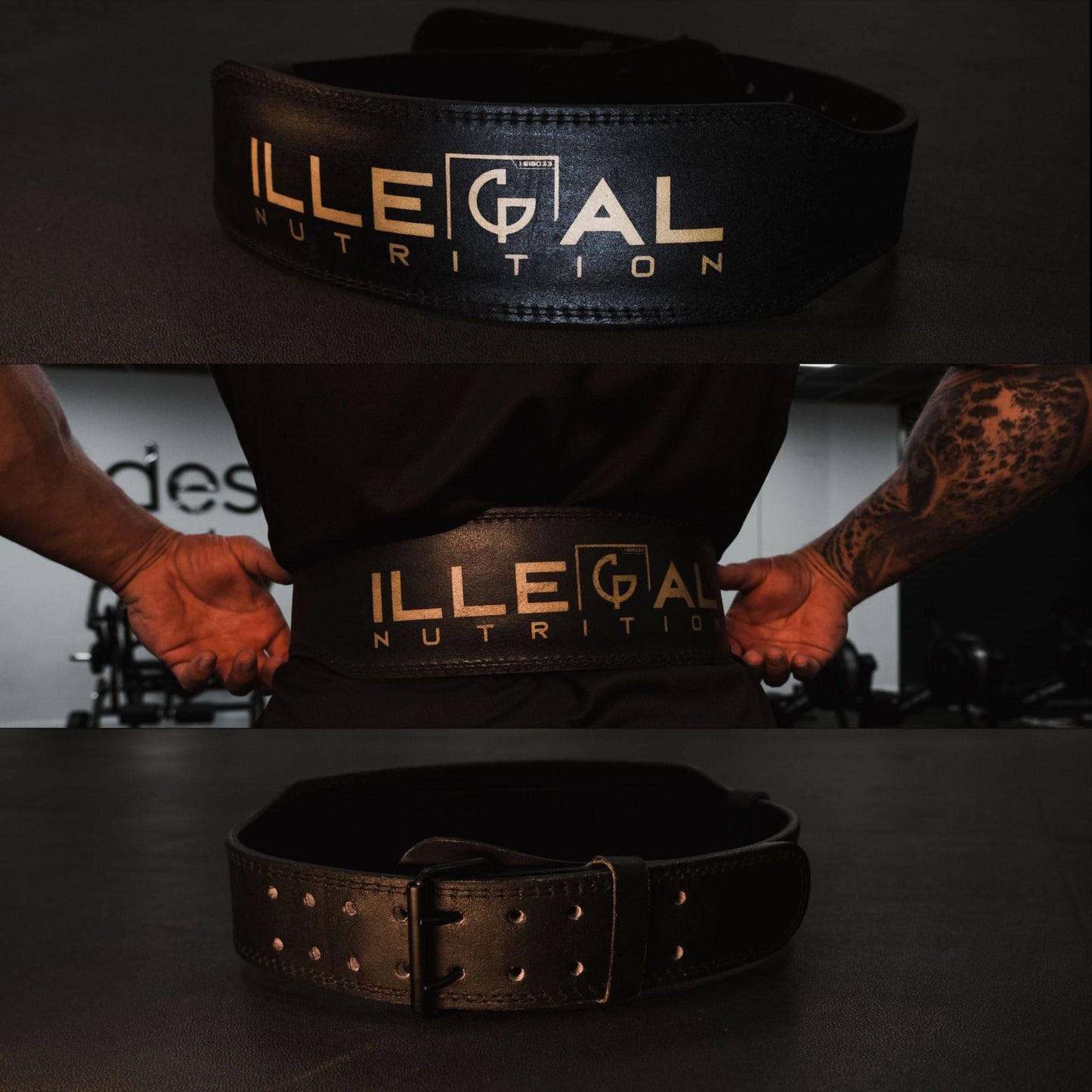 Premium Classic Weight Lifting Belt (Padded)