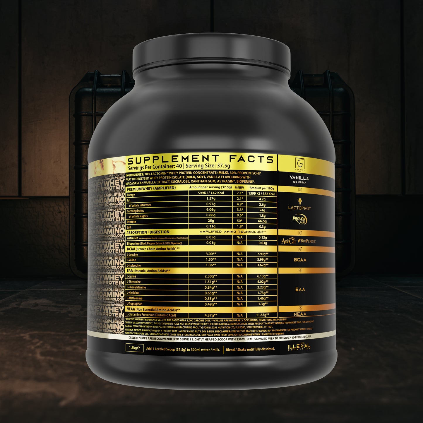 Premium Whey Protein (Amplified)